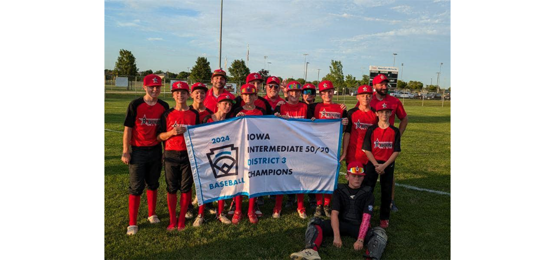 Intermediate 50/70 District 3 Champions!